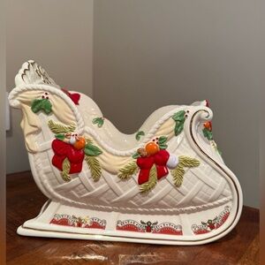 ⭐️NWT 🎄Lenox Santa sleigh